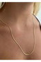 Heliophilia Silver Collar de Acero Dorado 60 cm